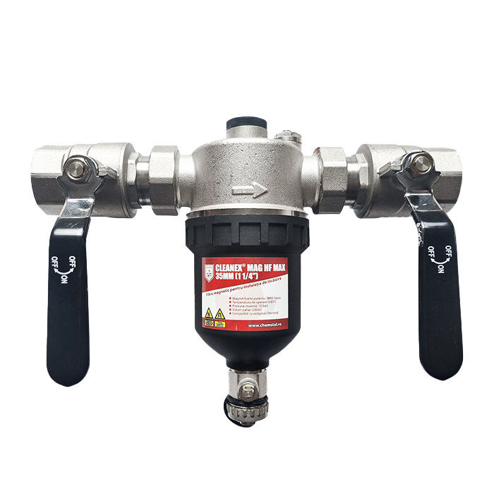 Schemă filtru CLEANEX MAG HF MAX- centrală - calorifer